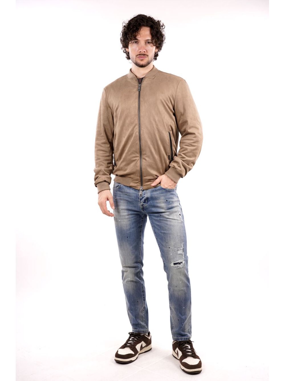Giubbino Gianni Lupo Uomo - Beige
