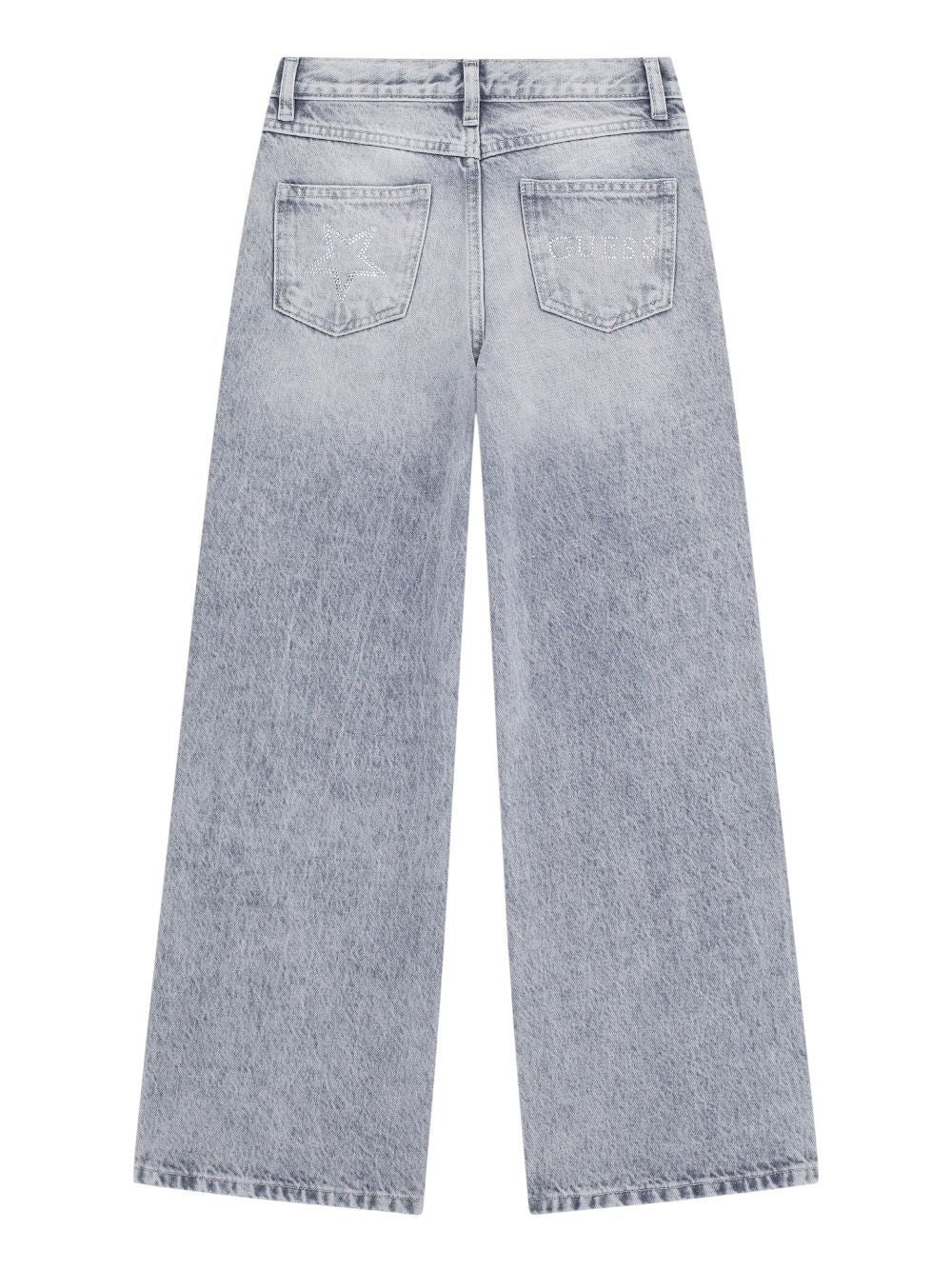 Jeans Guess grey rcd dnm Bambina - Grigio