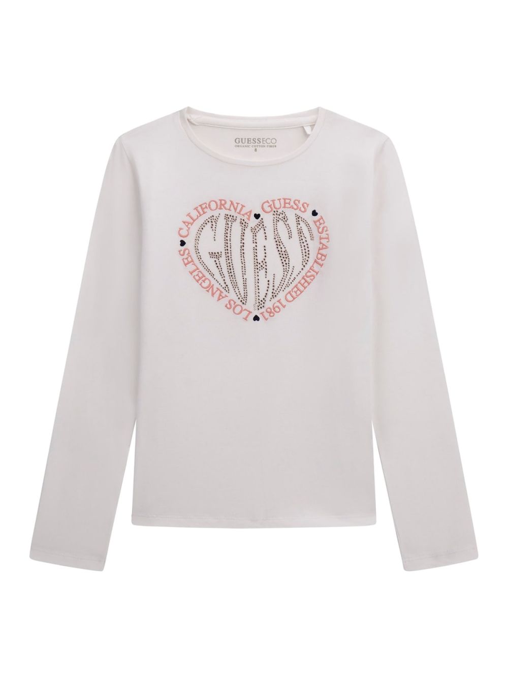 T-shirt Guess Bambina - Bianco