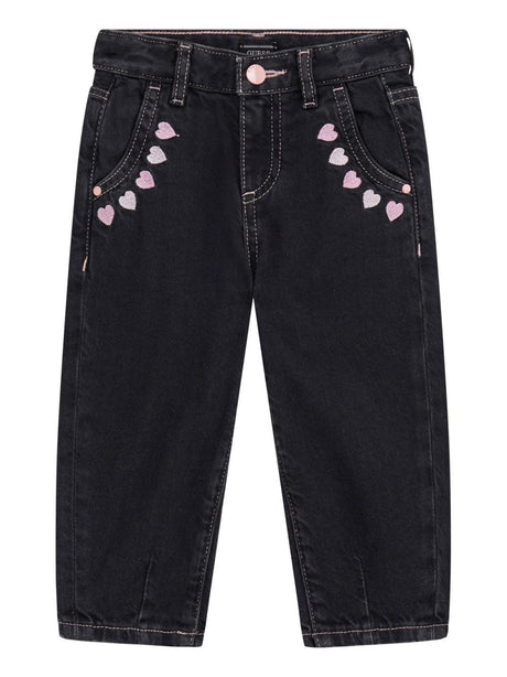 Jeans Guess Bambina - Nero