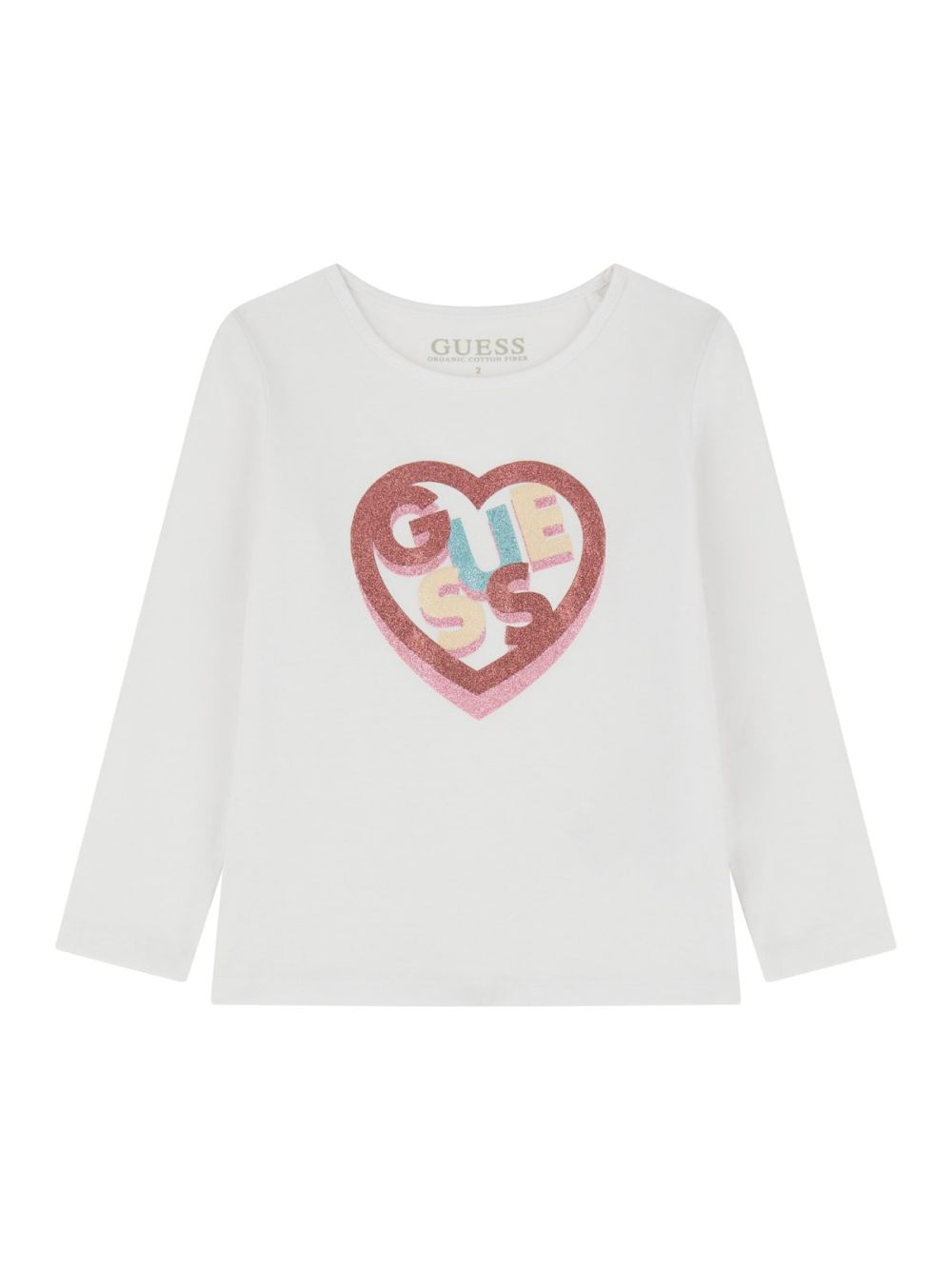 T-shirt Guess Bambina - Bianco
