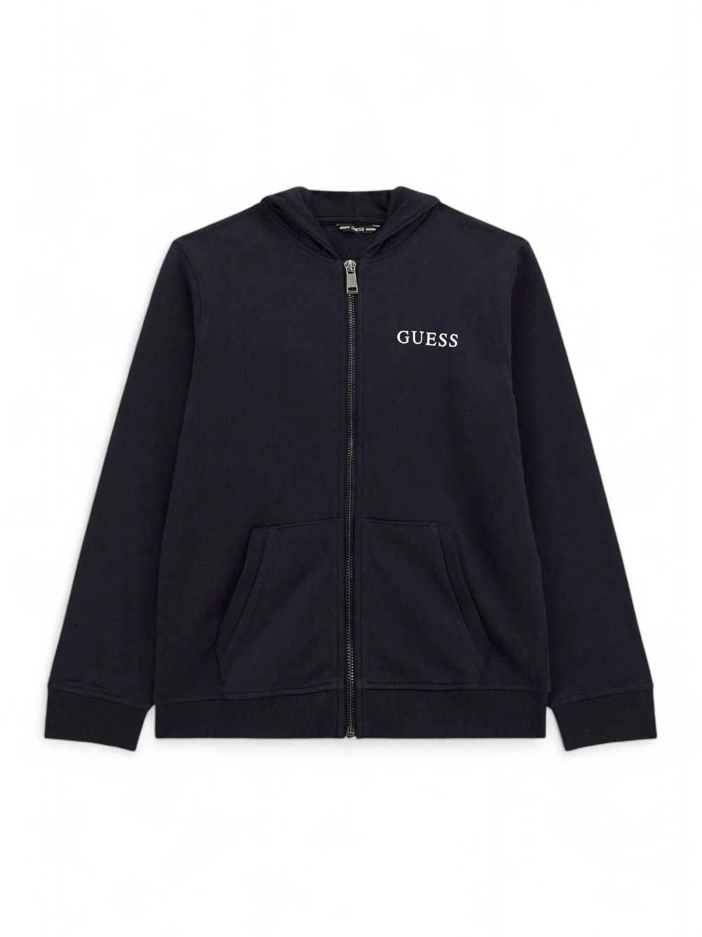 Felpa Guess zip up Bambino - Nero