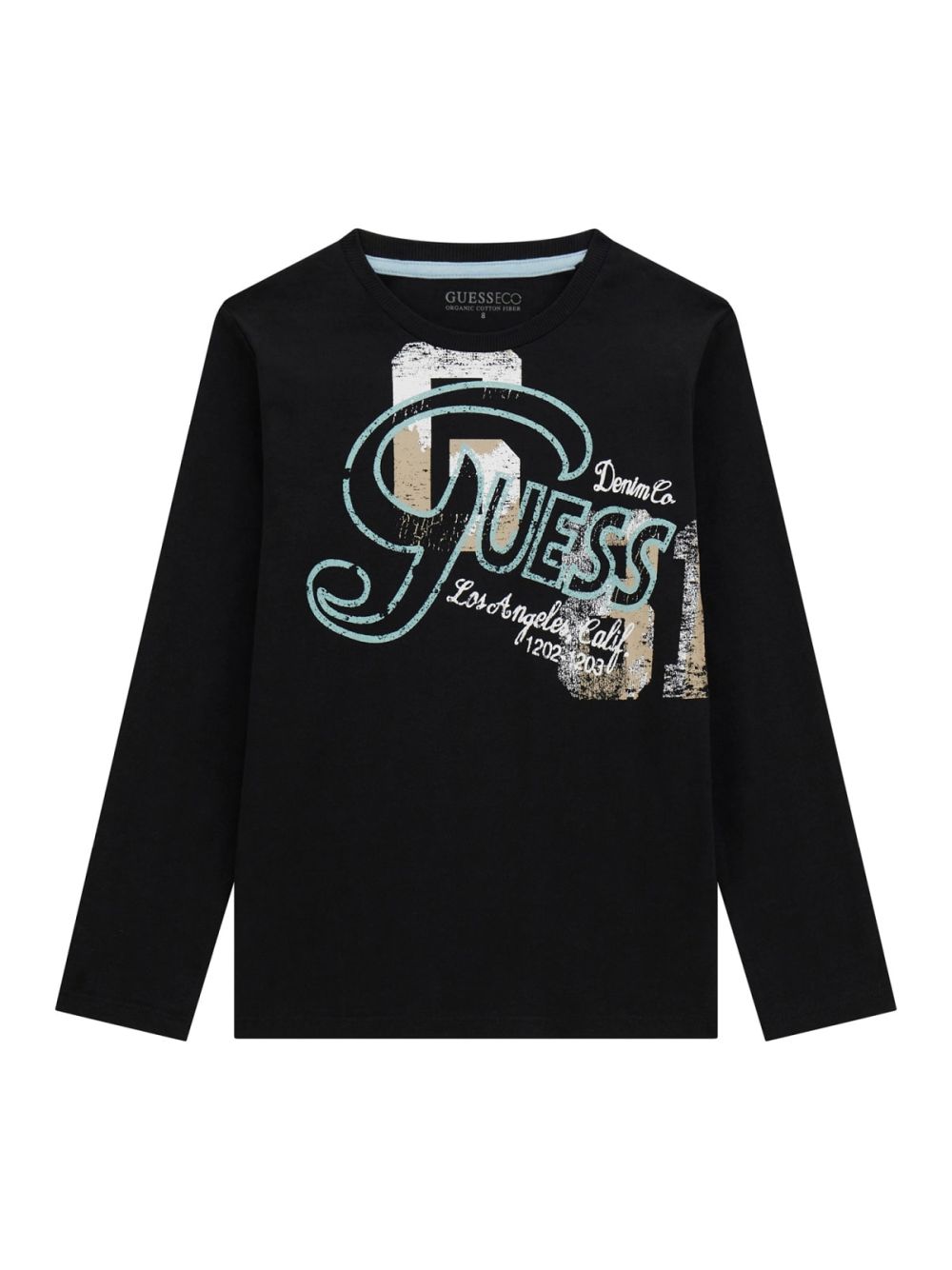 T-shirt Guess Bambino - Nero