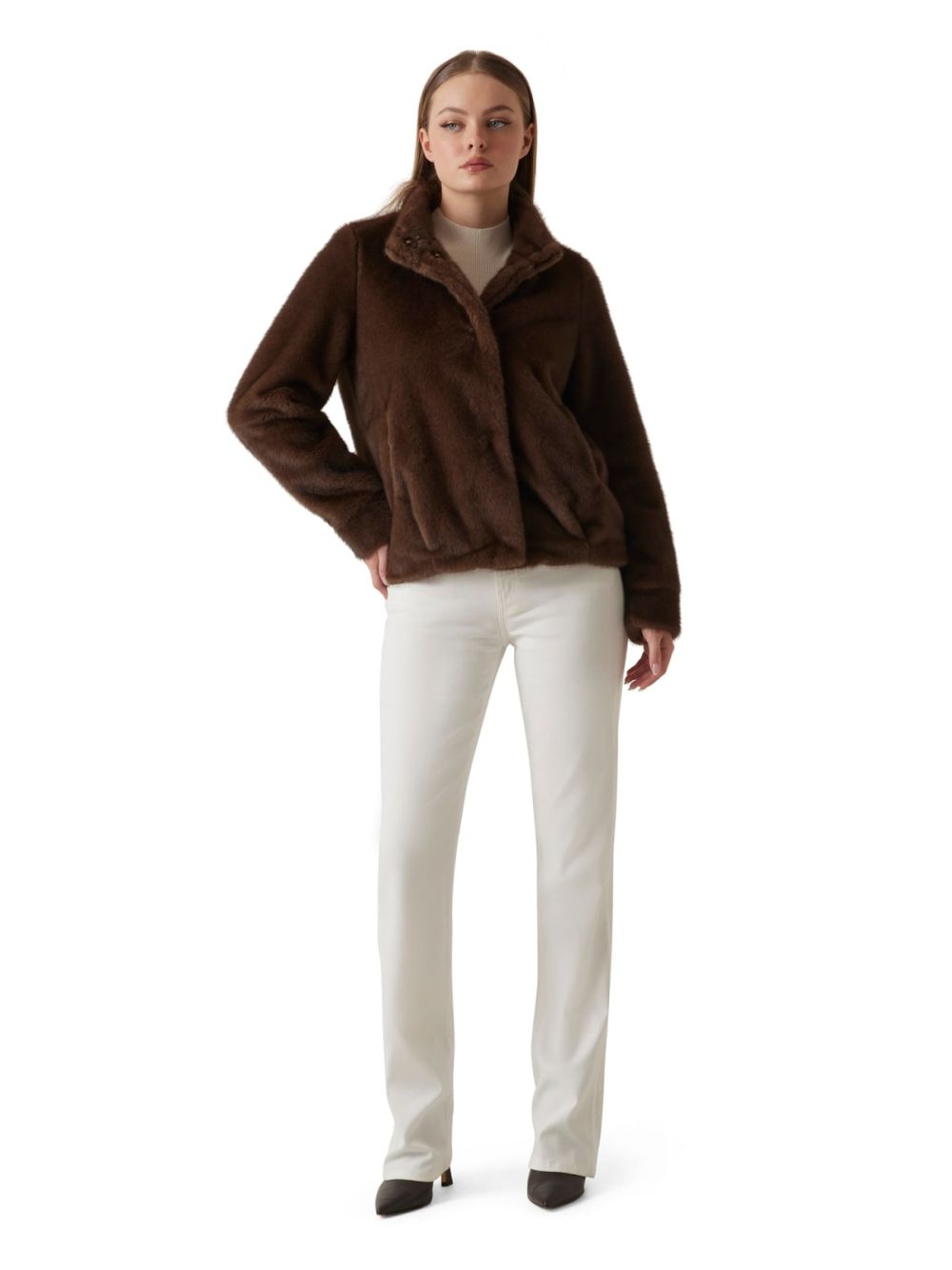 Giubbotto Guess Donna - Marrone