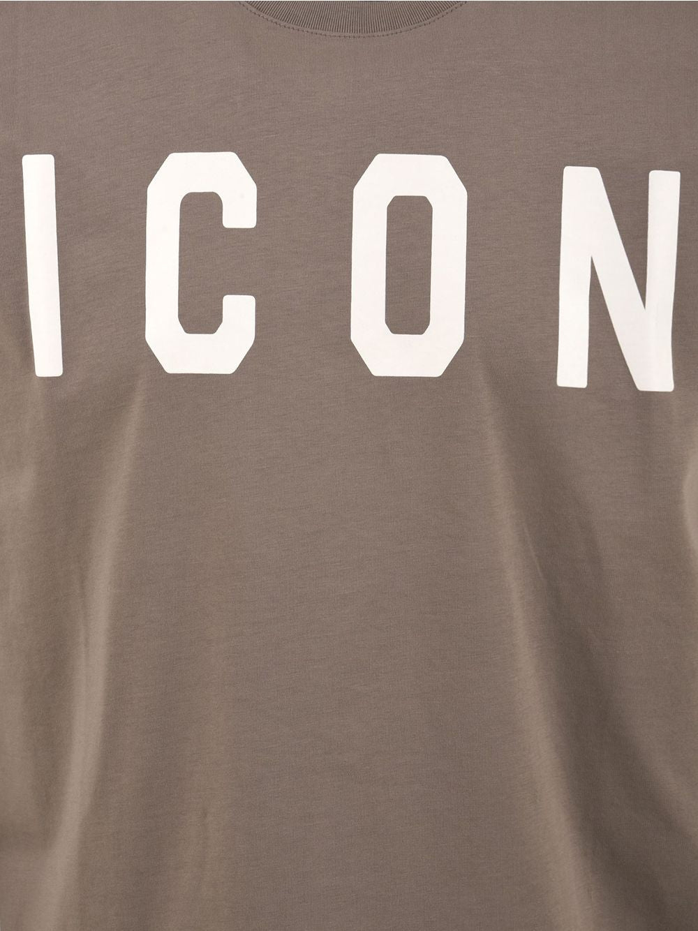 T-shirt Icon LOGO GRANDE Uomo - Grigio