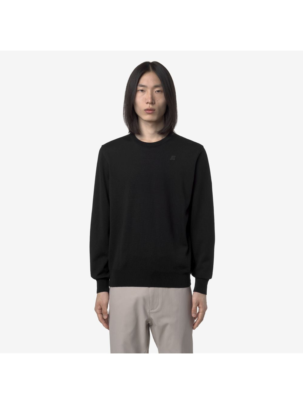 Pullover K-Way SEBASTIEN MERINO Uomo - Nero
