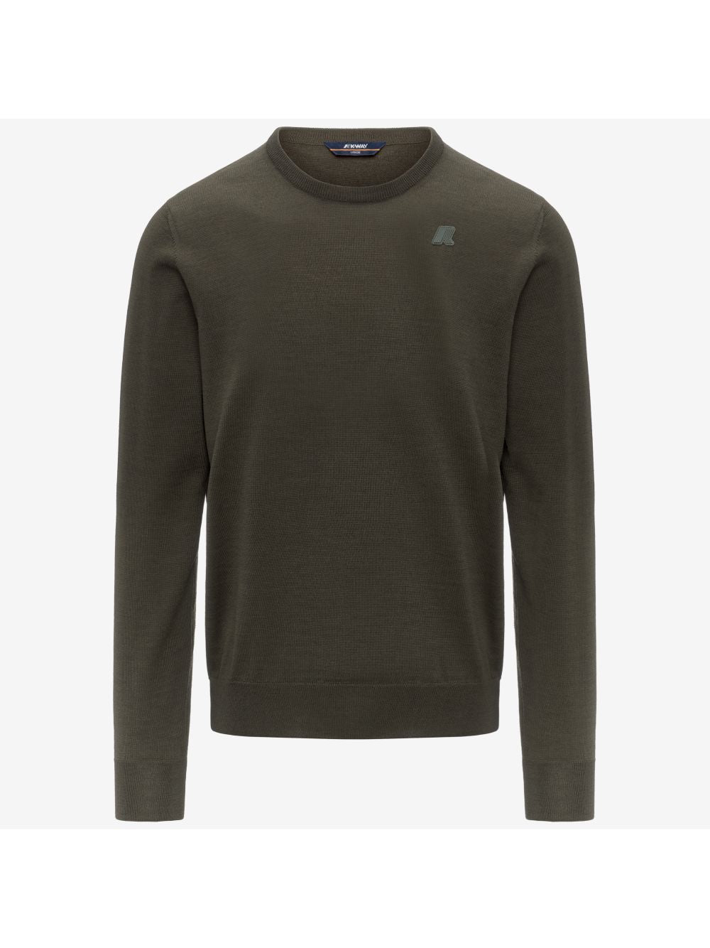 Pullover K-Way SEBASTIEN MERINO Uomo - Verde