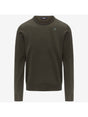 Pullover K-Way SEBASTIEN MERINO Uomo - Verde