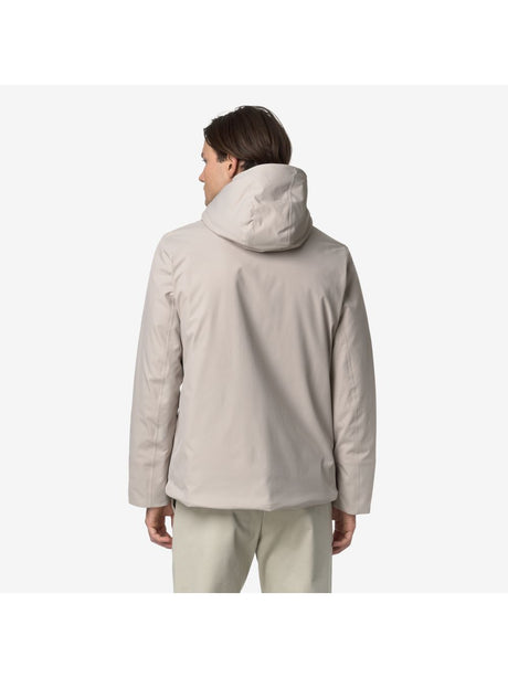 Giubbotto K-Way JACKO TWILL MARMOTTA Uomo - Beige