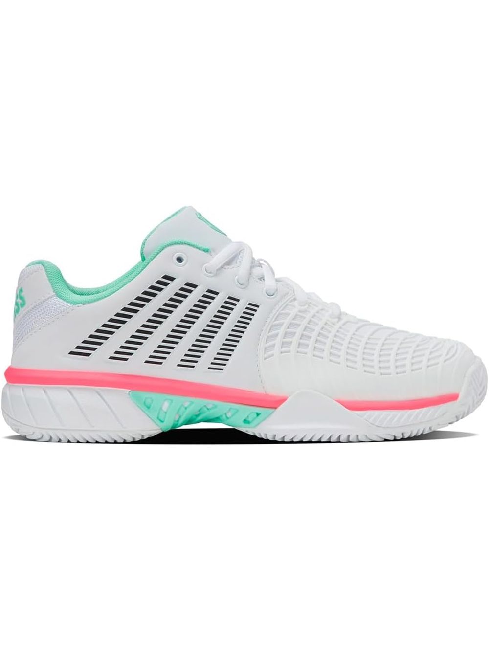 Scarpe Tennis K.Swiss express light 3 clay Donna - Bianco