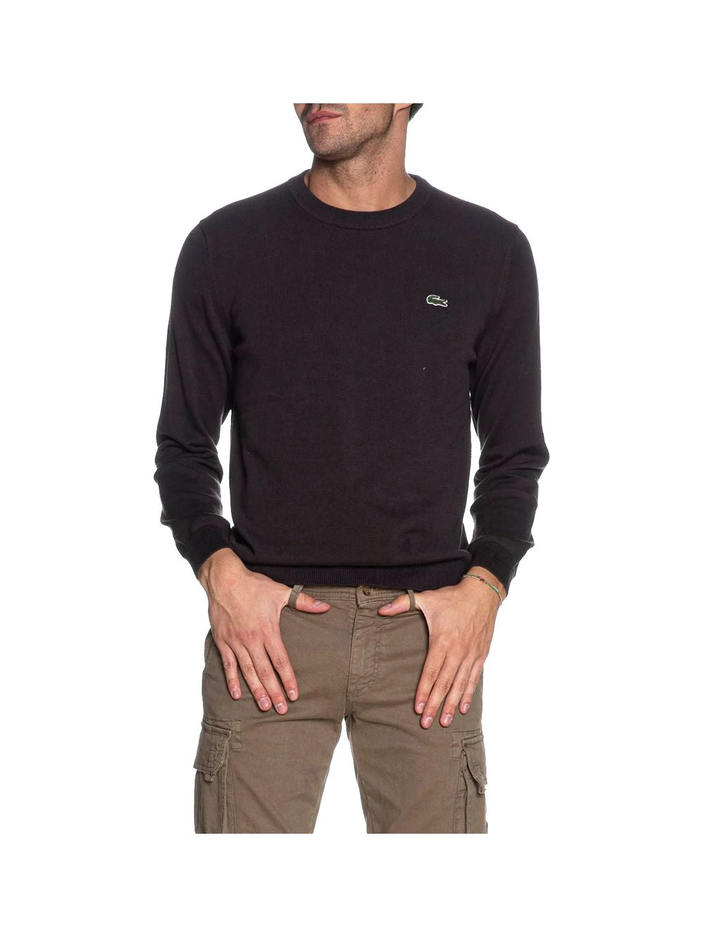 Pullover Lacoste Uomo - Marrone