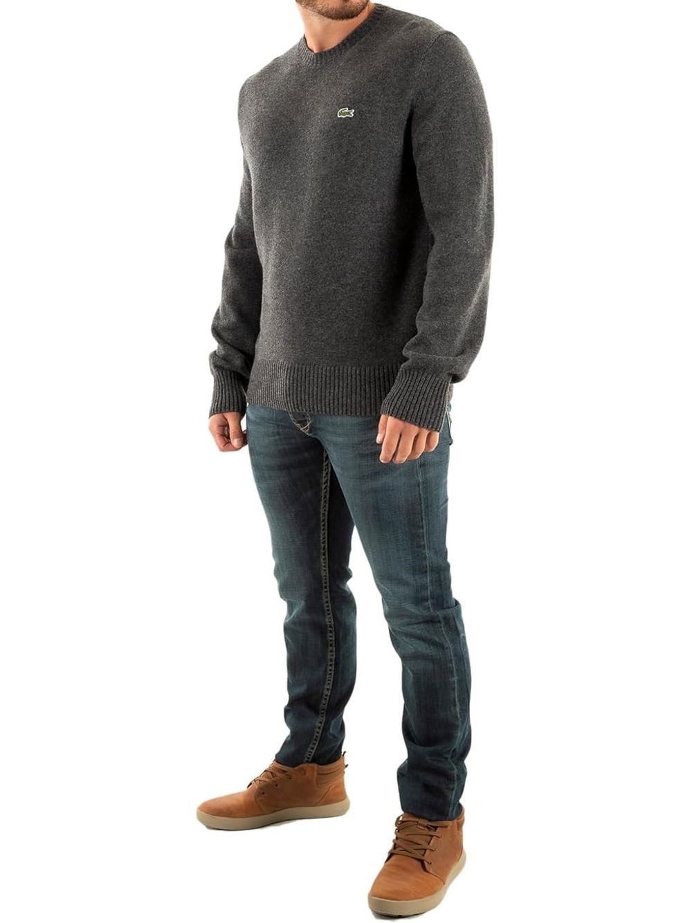 Pullover Lacoste Uomo - Grigio