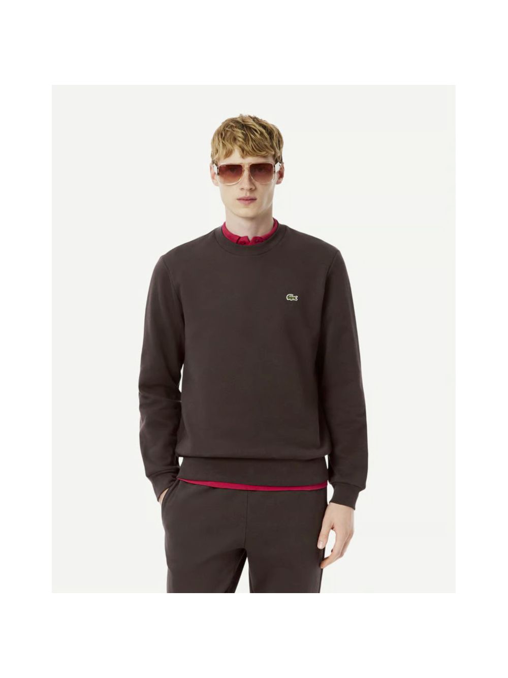 Pullover Lacoste Uomo - Marrone