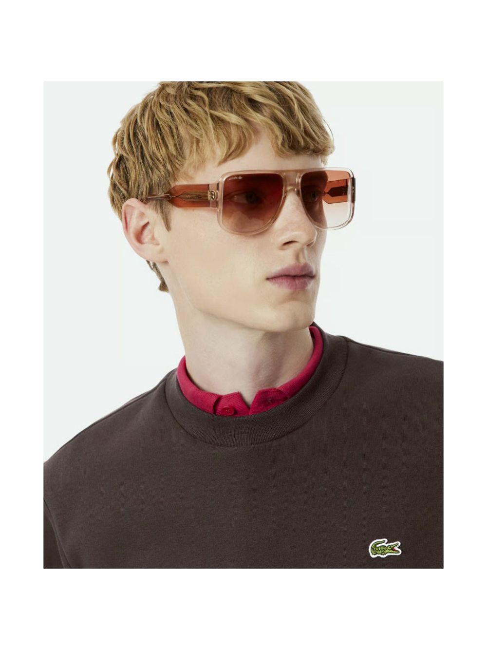 Pullover Lacoste Uomo - Marrone