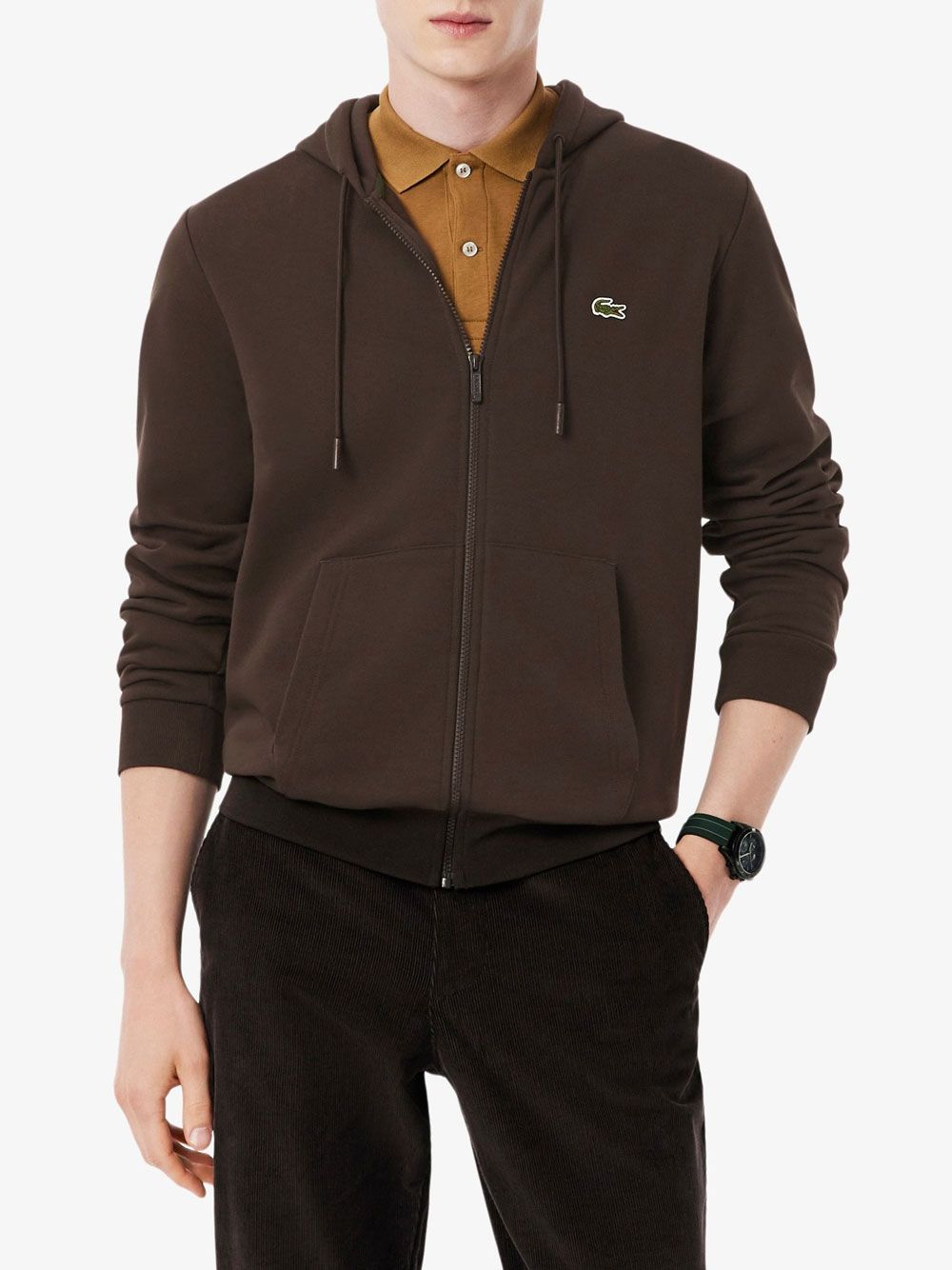 Felpa Lacoste Uomo - Marrone