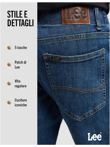 Jeans Lee Uomo - Denim