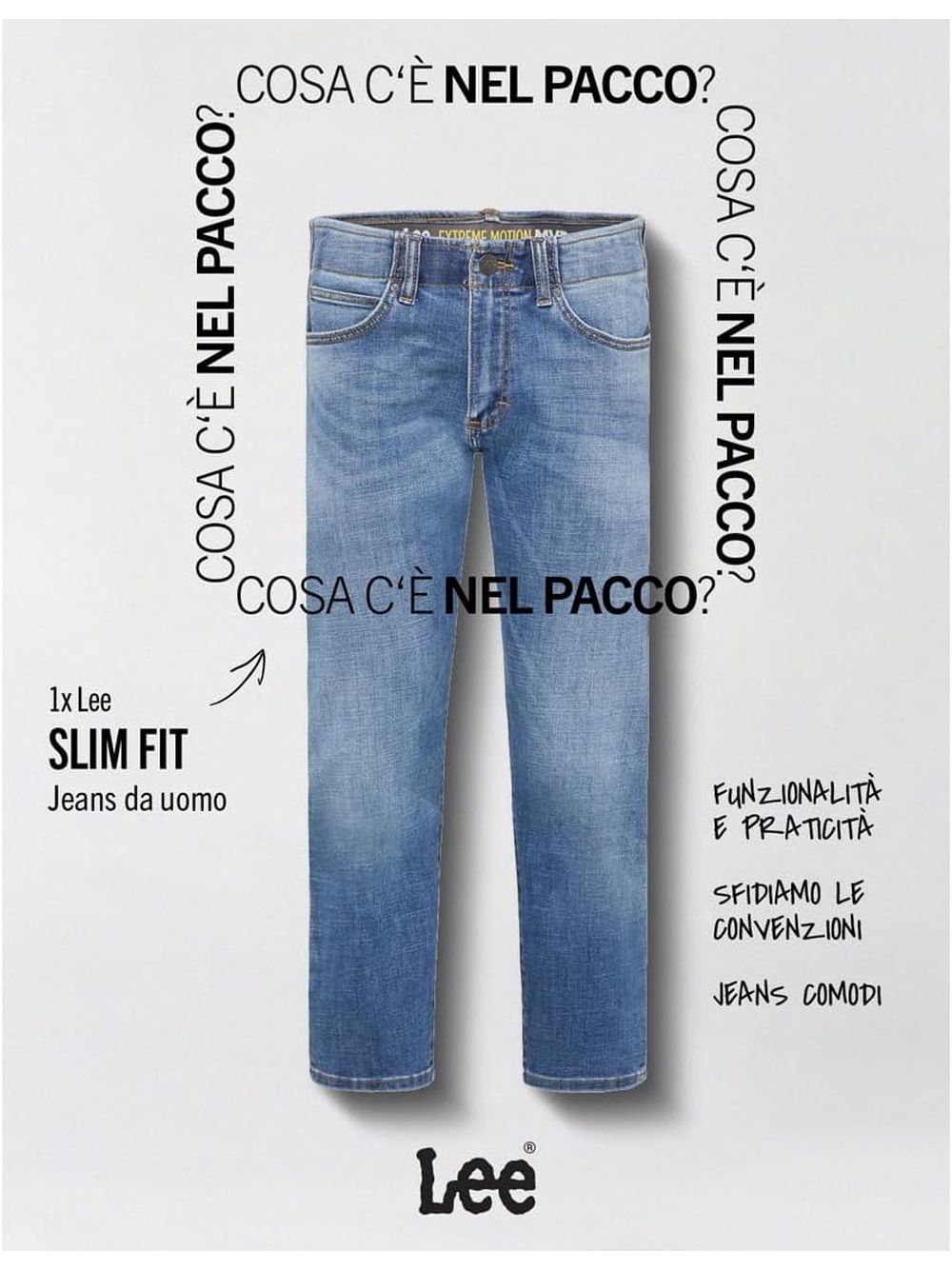 Jeans Lee LENNY Uomo - Denim