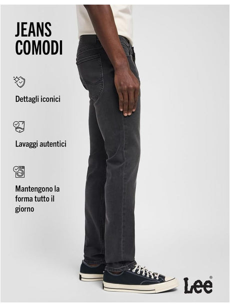 Jeans Lee LUKE Uomo - Nero