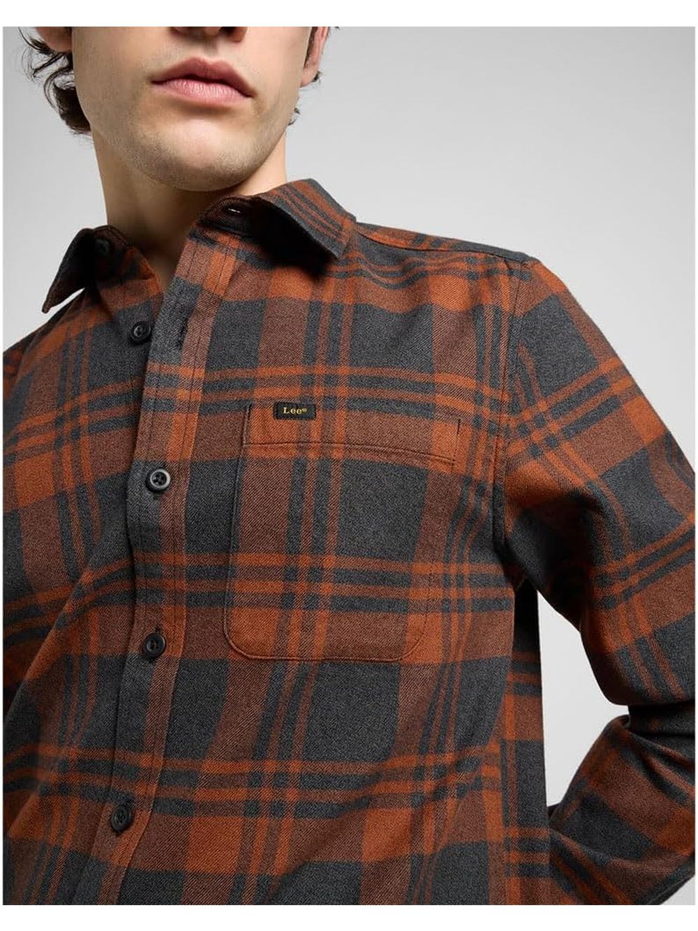 Camicia Lee LEESURE Uomo - Marrone