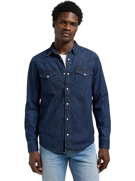 Camicia Lee REGULAR WESTERN Uomo - Blu