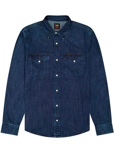 Camicia Lee REGULAR WESTERN Uomo - Blu