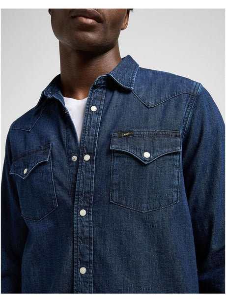 Camicia Lee REGULAR WESTERN Uomo - Blu