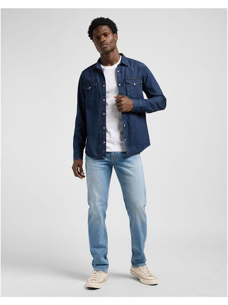 Camicia Lee REGULAR WESTERN Uomo - Blu
