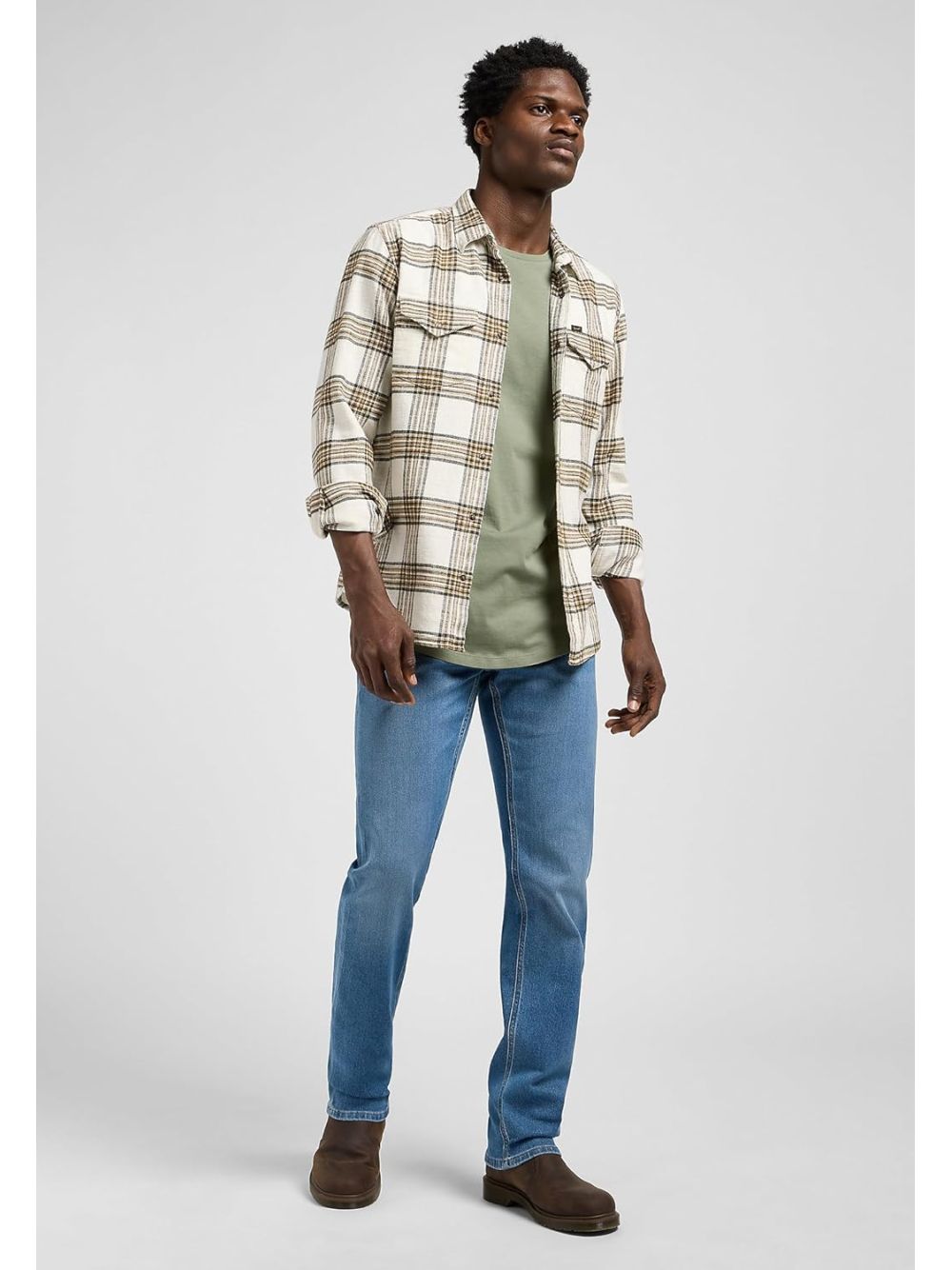 Camicia Lee CLEAN WESTERN Uomo - Marrone