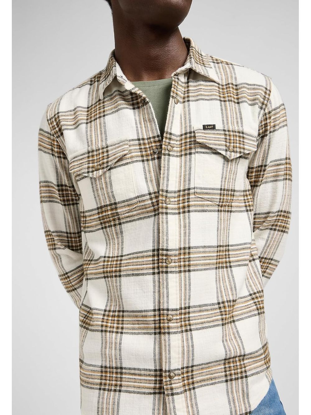 Camicia Lee CLEAN WESTERN Uomo - Marrone