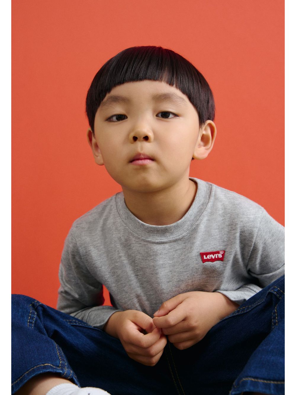 T-shirt Levi's Bambino - Grigio