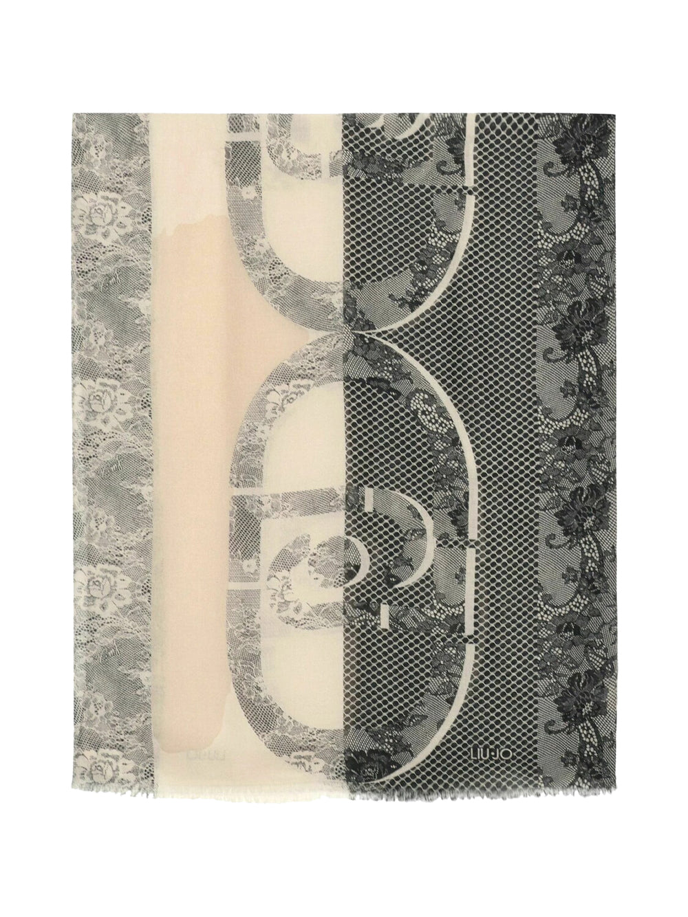 Sciarpa Liu Jo LACE 70X180 Donna - Grigio