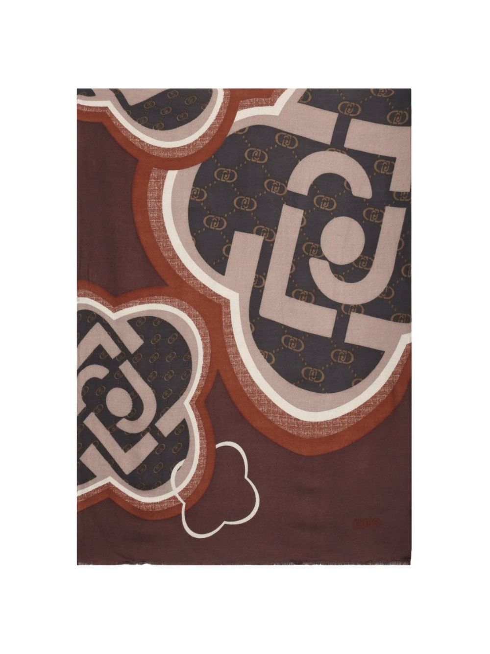 Sciarpa Liu Jo Stola Portalogo 70X180 Donna - Bianco