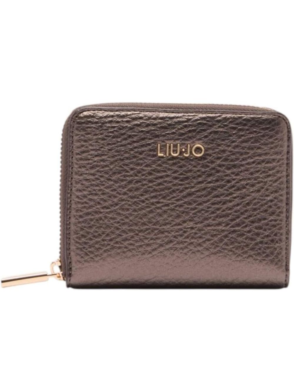 Portafoglio Liu Jo ZIP AROUND Donna - Marrone