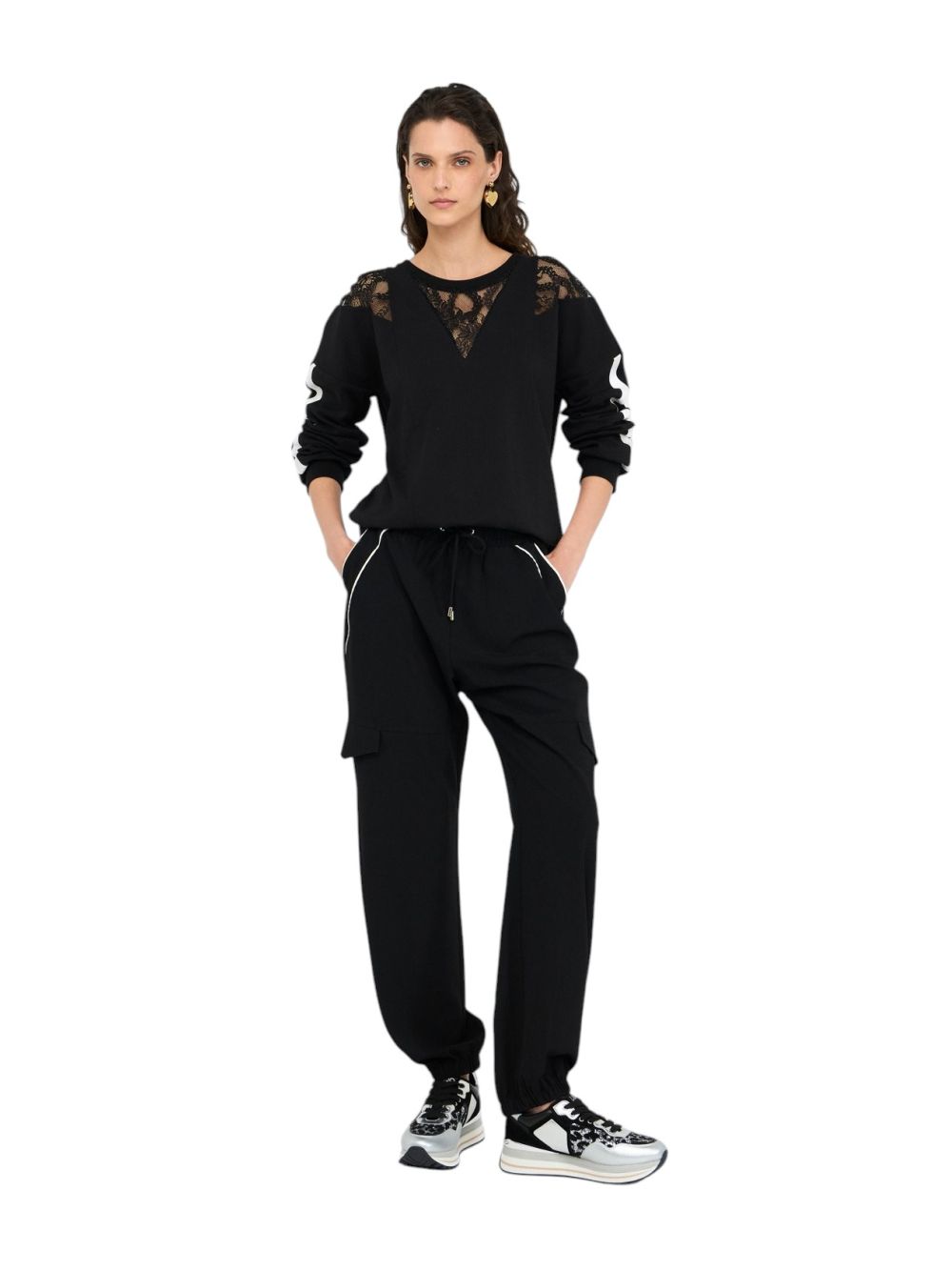 Felpa Liu Jo CHIUSA Donna - Nero