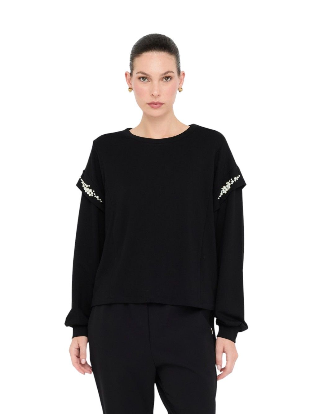 Felpa Liu Jo CHIUSA Donna - Nero