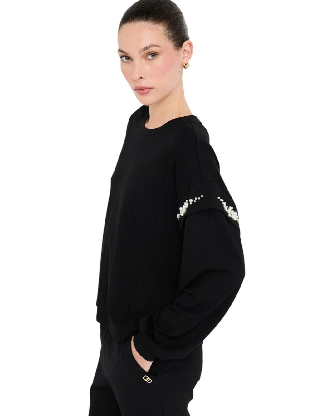 Felpa Liu Jo CHIUSA Donna - Nero