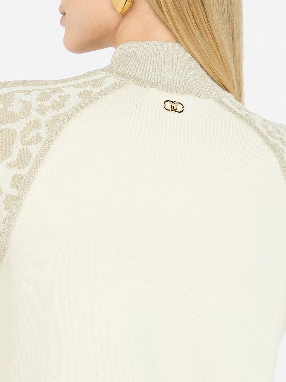 Maglia Liu Jo ZIPPATA M/L Donna - Bianco