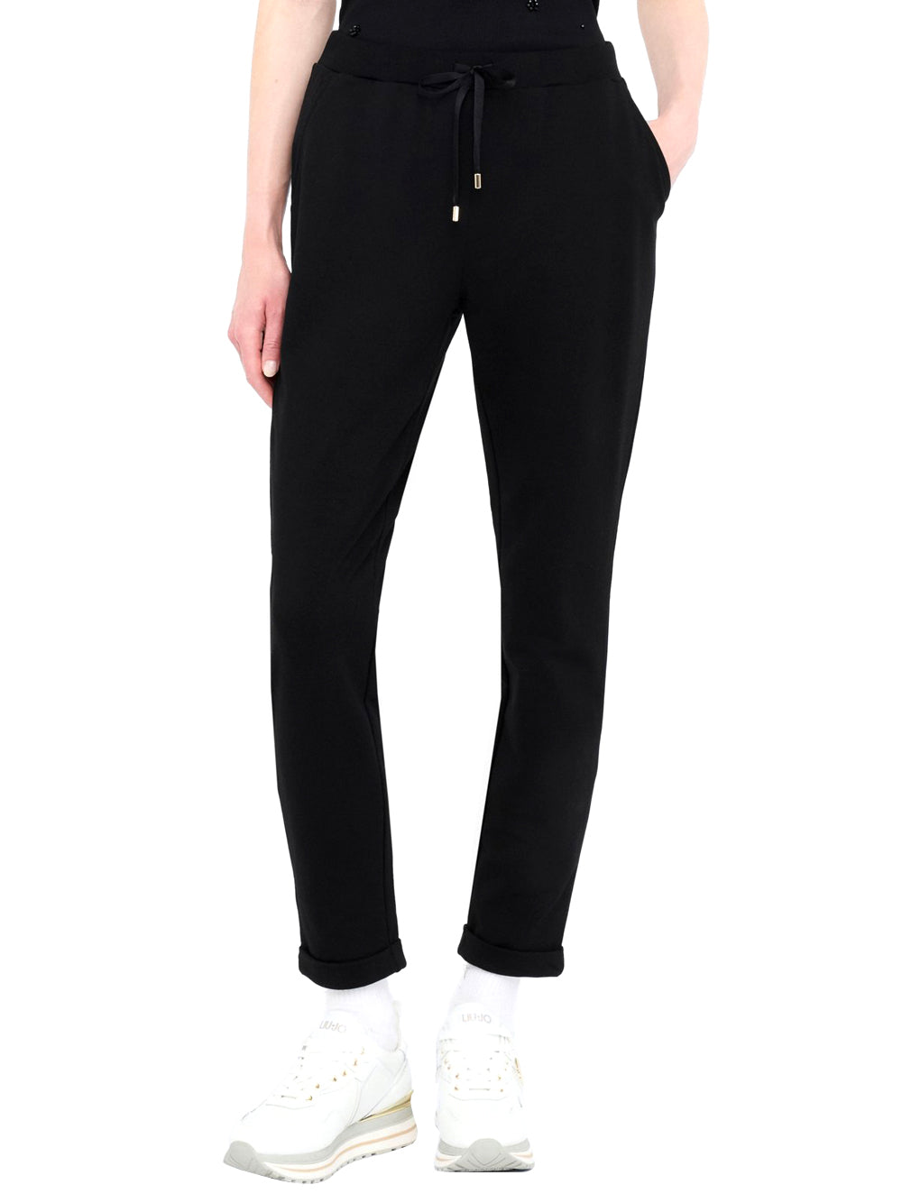 Pantalone Liu Jo FELPA LUNGO Donna - Nero