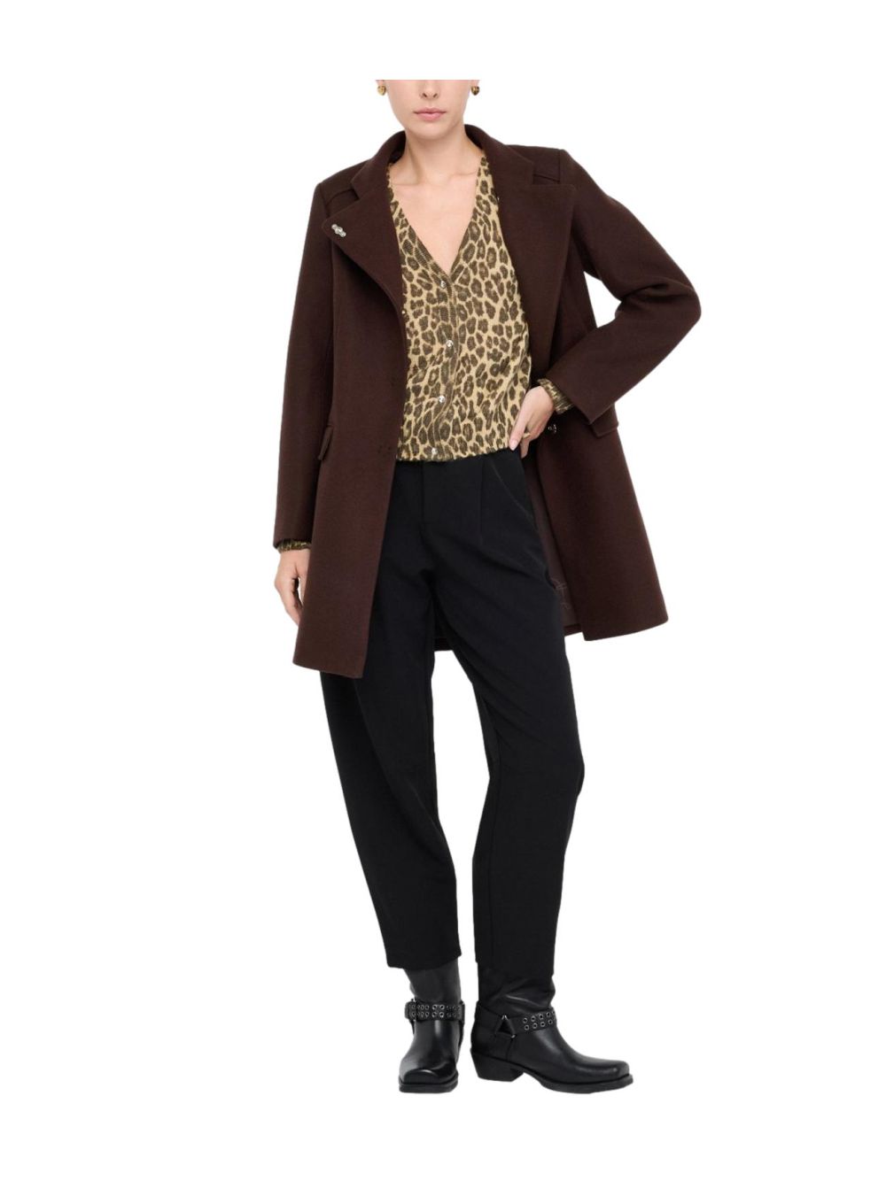 Cappotto Liu Jo Donna - Cioccolato