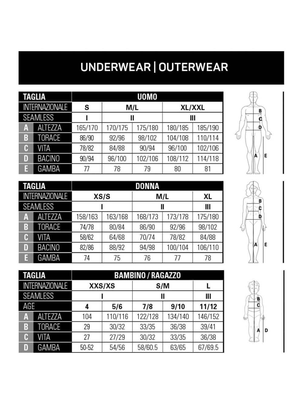 Calze Sportive Mico Uomo - Multicolore