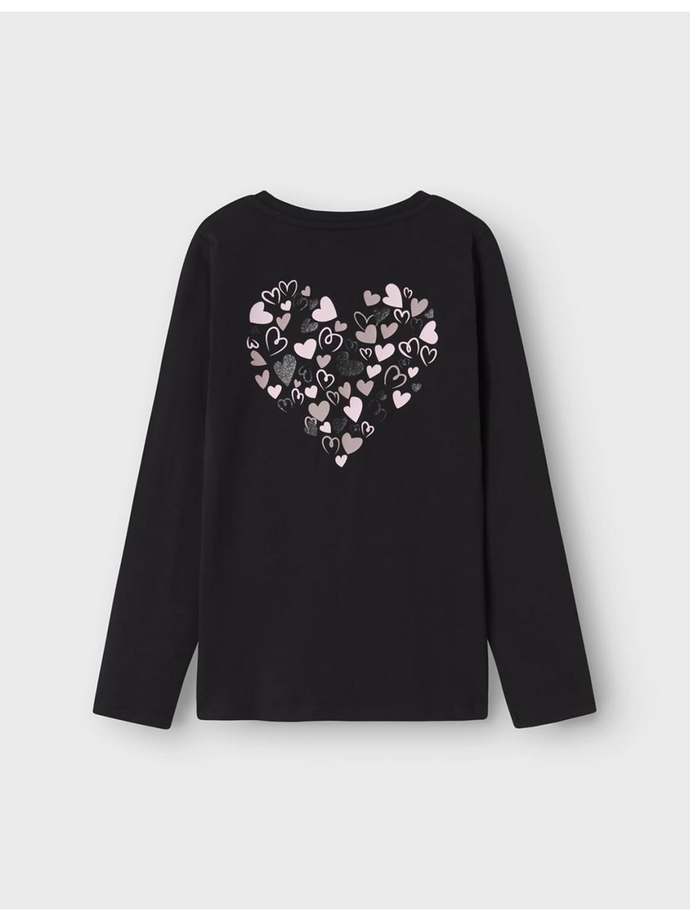 T-shirt Name It Bambina - Nero