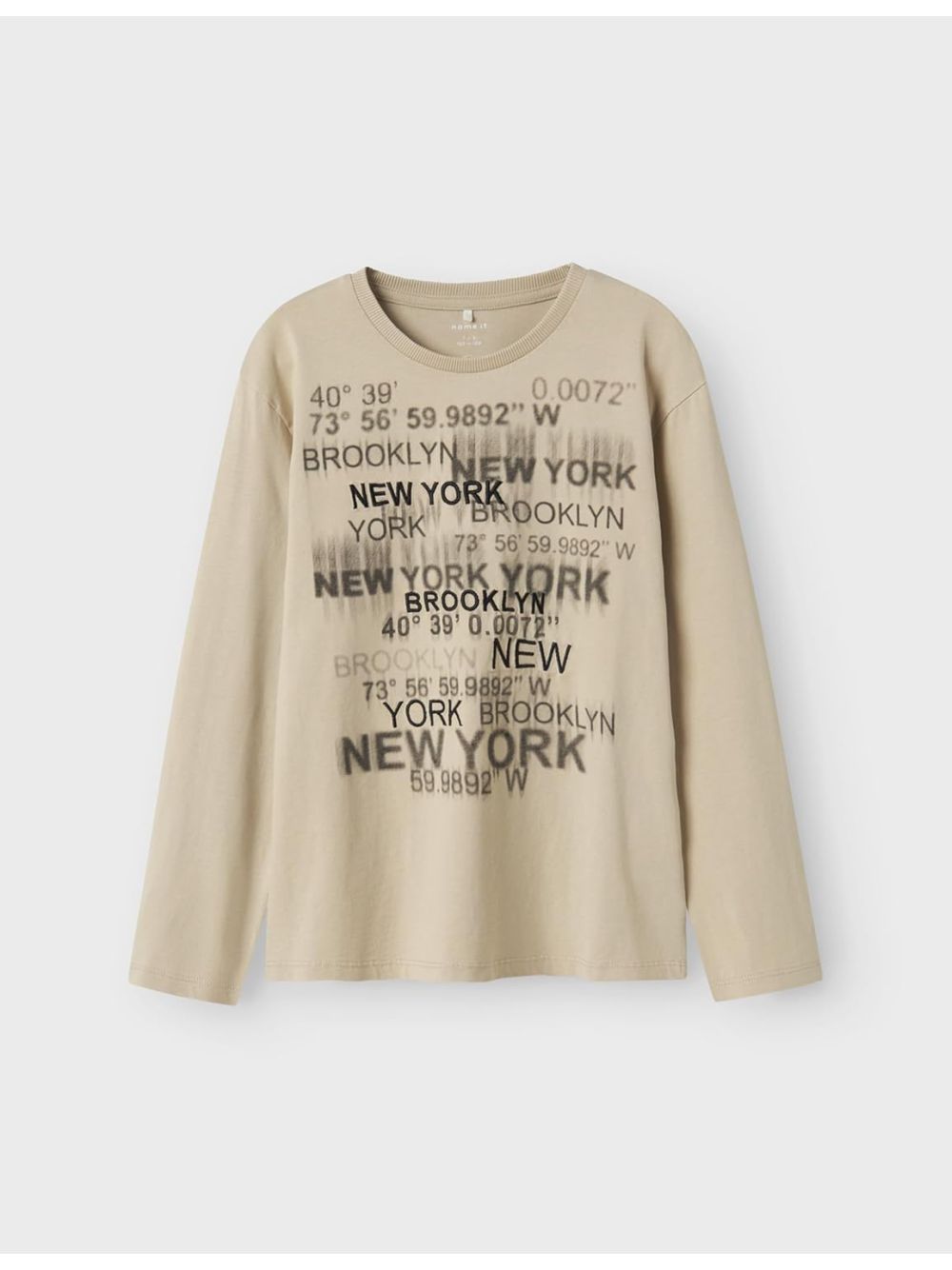 T-shirt Name It Bambino - Beige