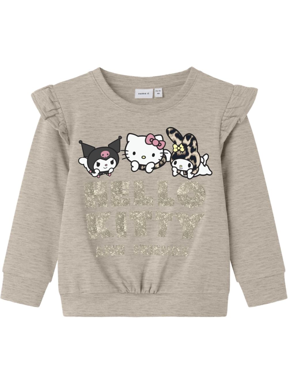 Felpa Name It Bambina - Beige