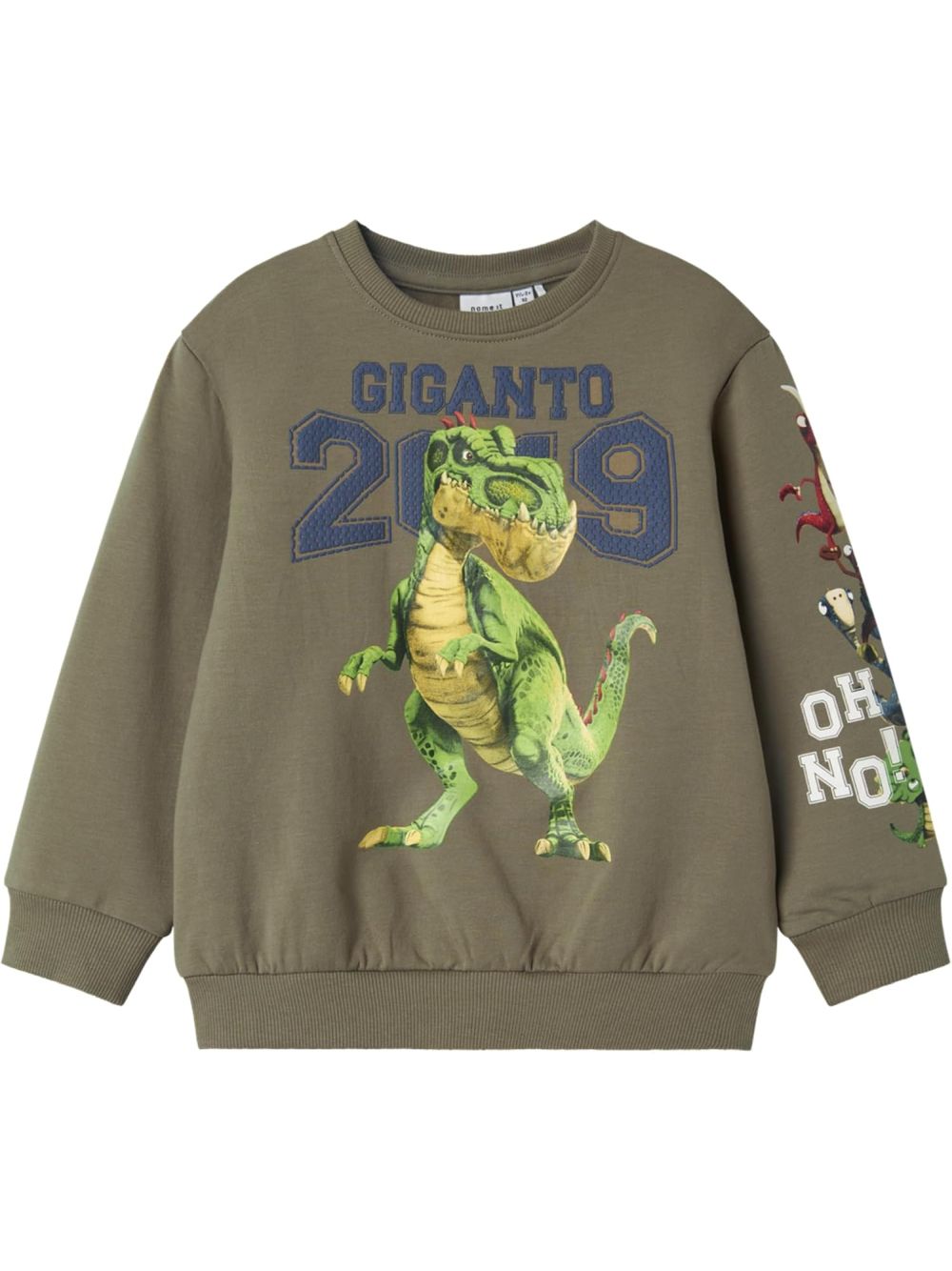 Felpa Name It Bambino - Verde