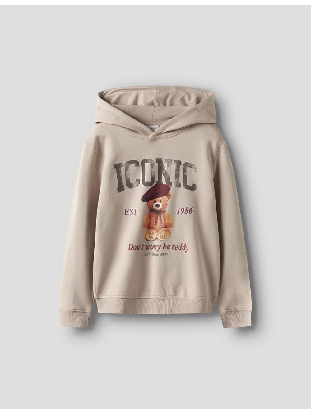 Felpa Name It Bambina - Beige