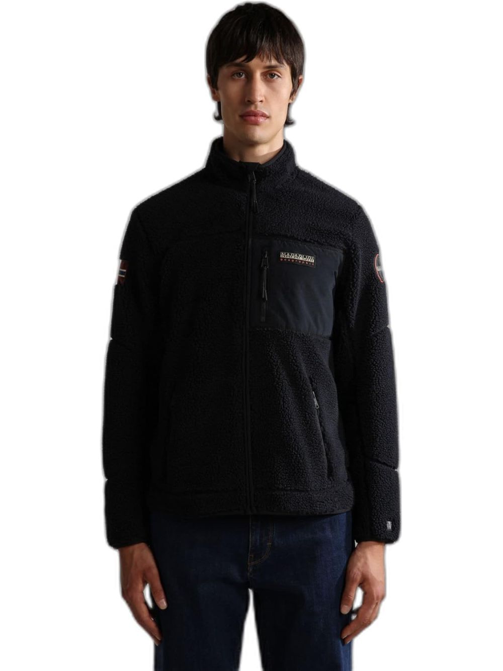 Pile Napapijri Yupik Fz 3 Uomo - Nero