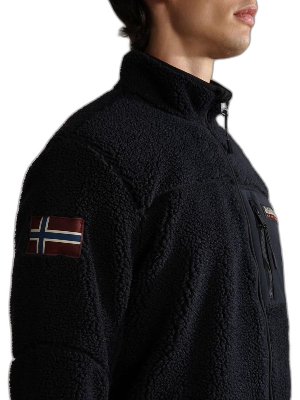 Pile Napapijri Yupik Fz 3 Uomo - Nero