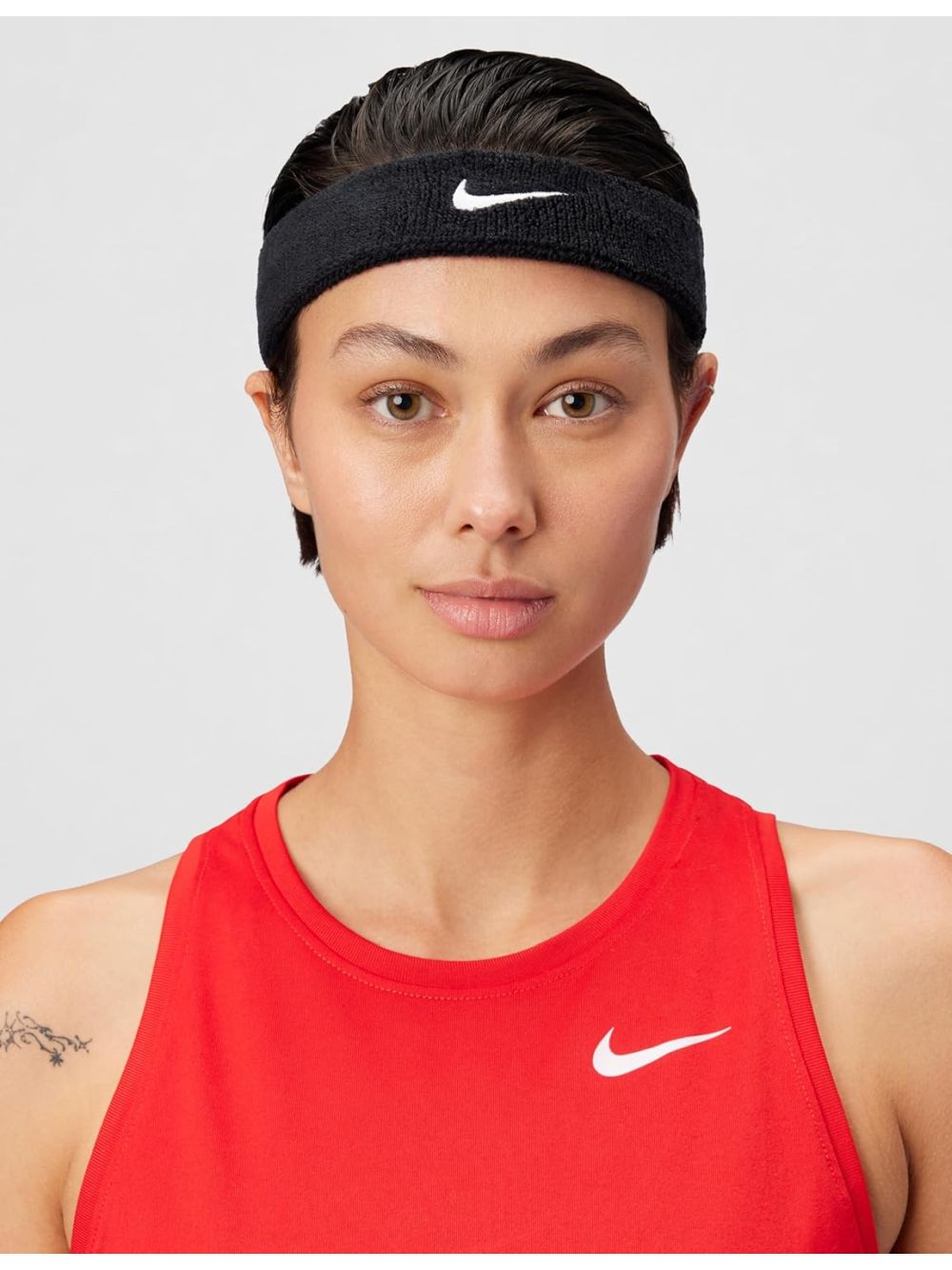 Fascia Sportiva Nike swoosh headband Unisex - Nero
