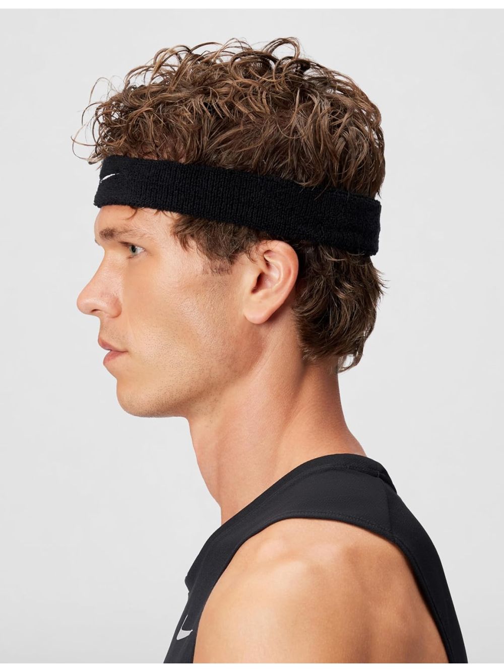 Fascia Sportiva Nike swoosh headband Unisex - Nero