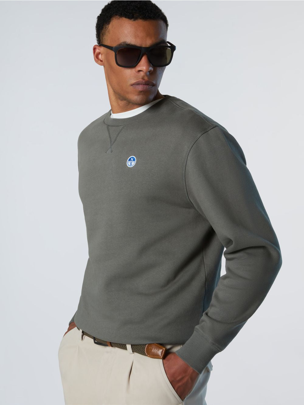 Felpa North Sails Uomo - Grigio